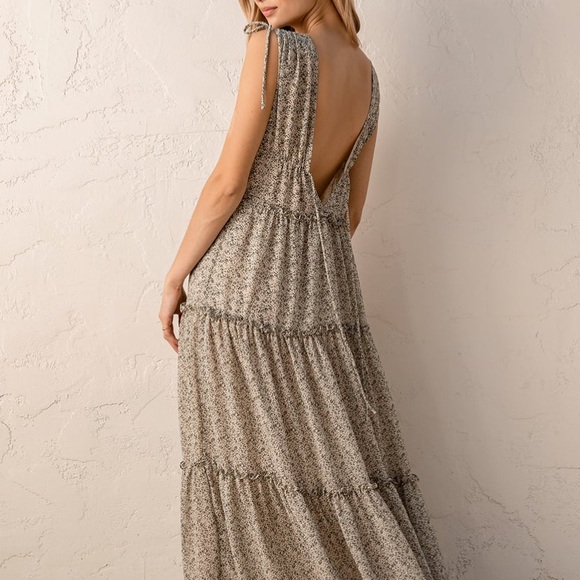Lulus midi boho tiered dress - Picture 6 of 6